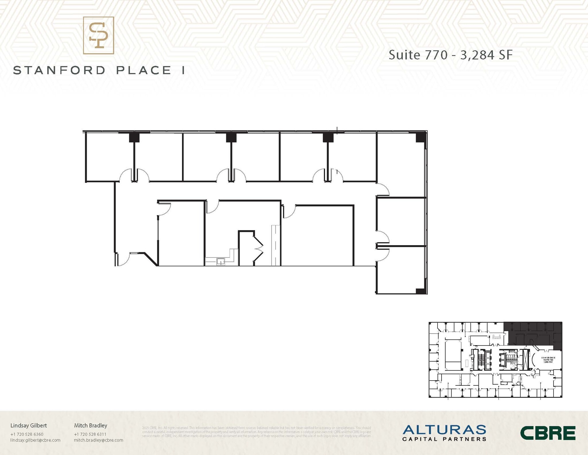 8055 E Tufts Ave, Denver, CO for lease Floor Plan- Image 1 of 1