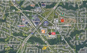 2646 Noel Dr, Bellevue, WI - AERIAL  map view