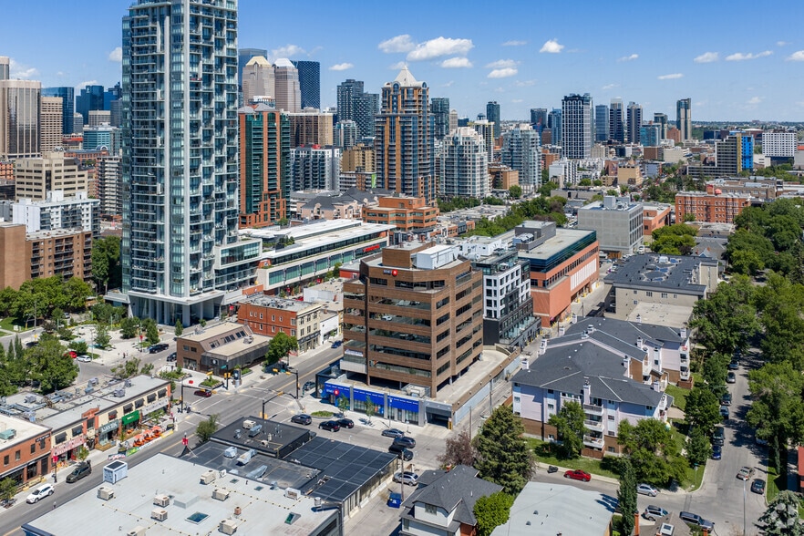 933 17th Ave SW, Calgary, AB for lease - Aerial - Image 2 of 2