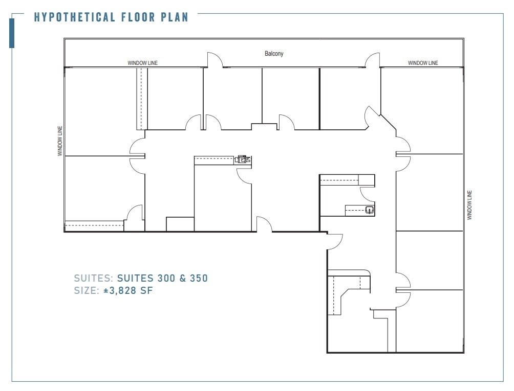 2333 Camino del Rio S, San Diego, CA 92108 - Unit 300/350 -  - Floor Plan - Image 1 of 22