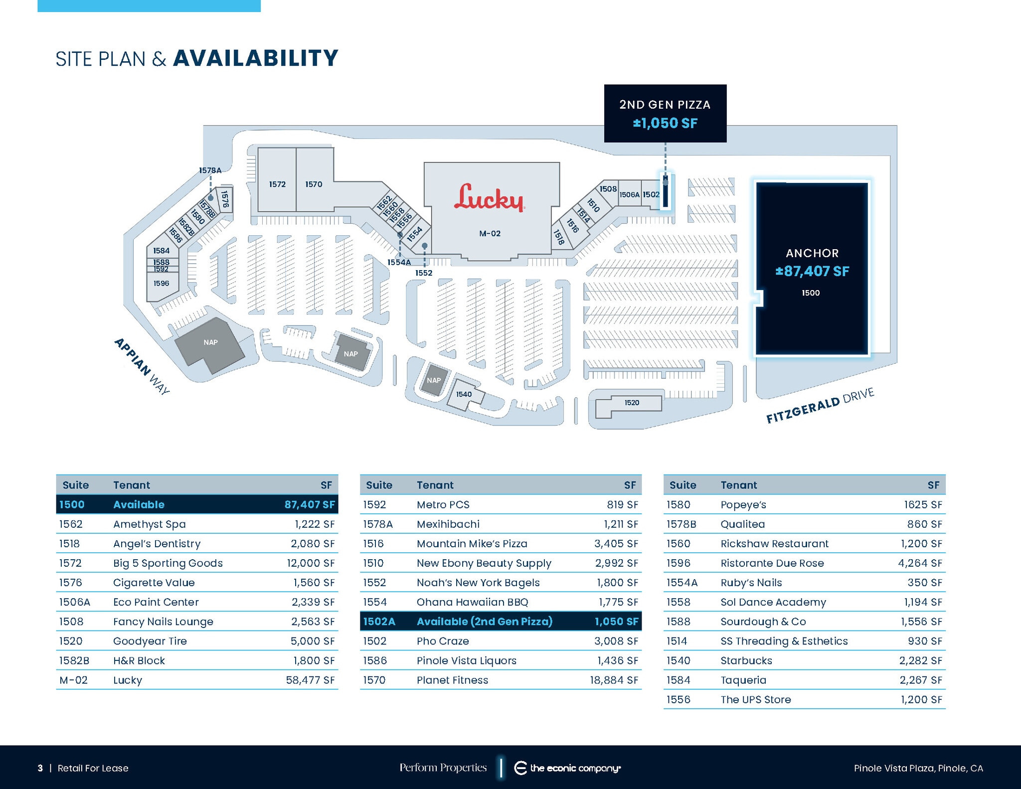 1492-1598 Fitzgerald Dr, Pinole, CA for lease Site Plan- Image 1 of 1