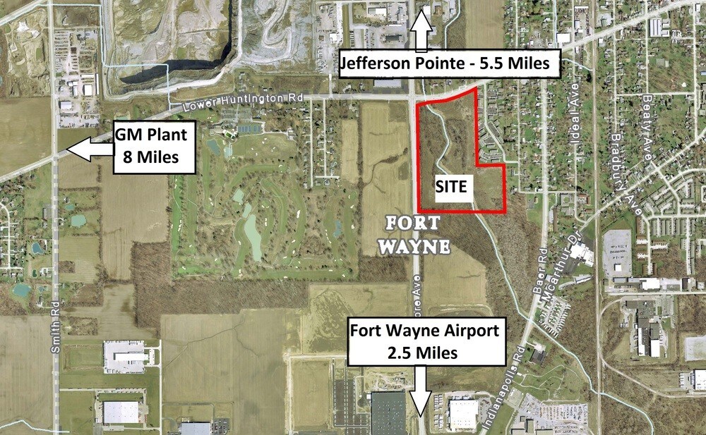 SEC Ardmore Ave & Lower Huntington Rd, Fort Wayne, IN à vendre Photo principale- Image 1 de 7