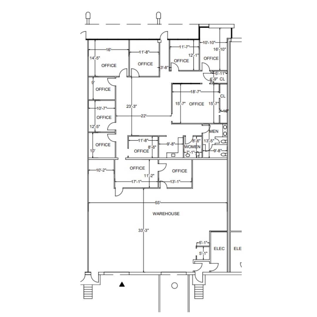 1335 Capital Circle, Marietta, GA à louer Plan d’étage- Image 1 de 1