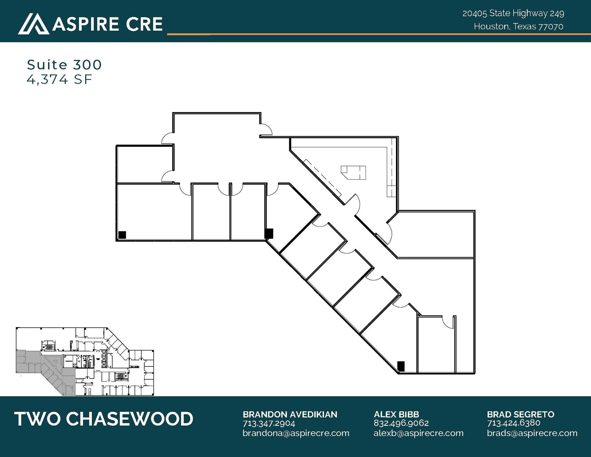 20333 State Highway 249, Houston, TX for lease Floor Plan- Image 1 of 2
