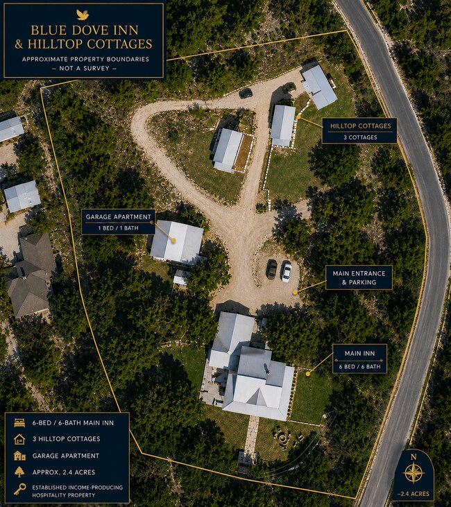 Plus de détails pour 208 Valley View Dr, Kerrville, TX - Services hôteliers à vendre
