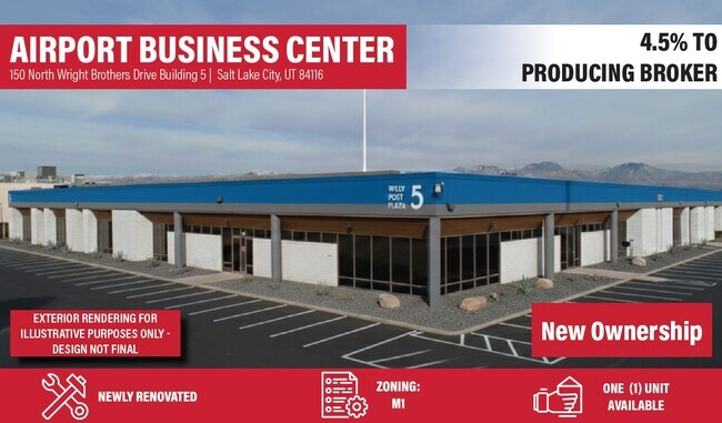 More details for 150-180 N Wright Brothers Dr, Salt Lake City, UT - Flex for Lease