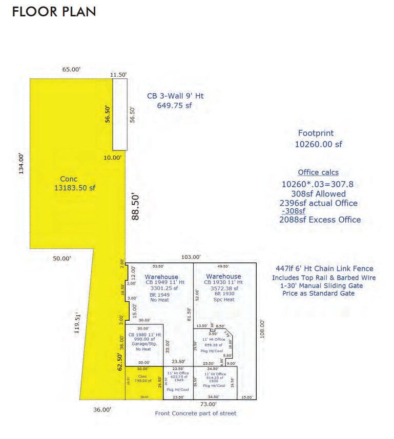 241 W Randall St, Coopersville, MI à louer Plan d  tage- Image 1 de 1