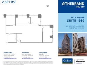 500-550 N Brand Blvd, Glendale, CA for lease Floor Plan- Image 1 of 1