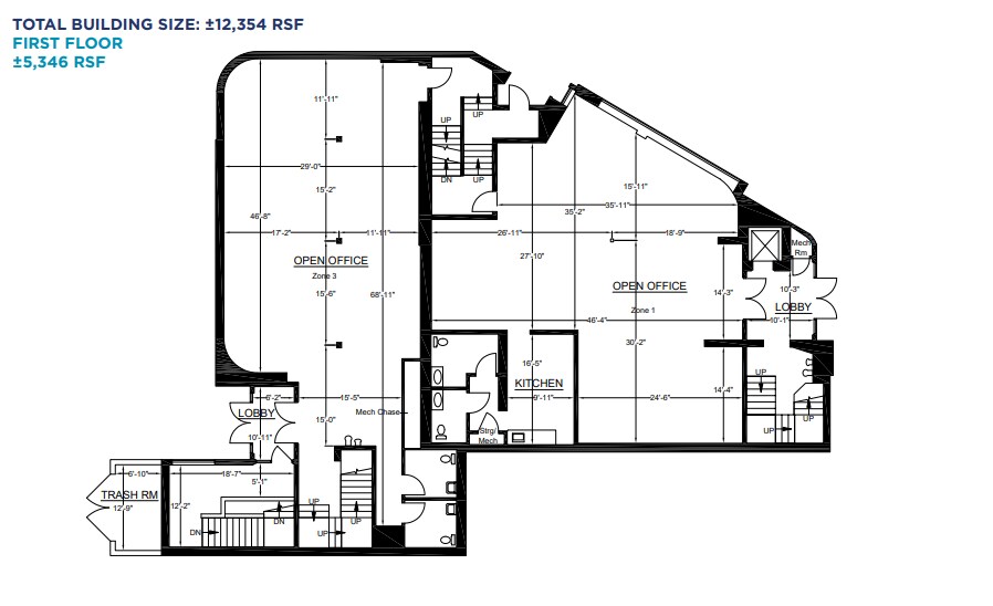 2055 N Broadway, Walnut Creek, CA for sale Floor Plan- Image 1 of 9