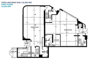 2055 N Broadway, Walnut Creek, CA for sale Floor Plan- Image 1 of 9