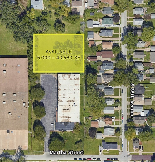 3614 Martha St, Omaha, NE for lease - Aerial - Image 2 of 3