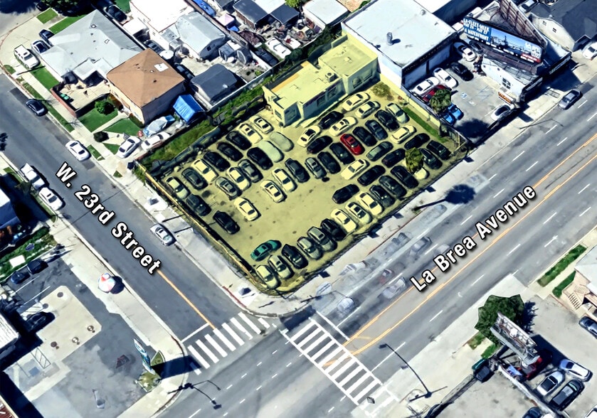 2315-2319 S La Brea Ave, Los Angeles, CA à louer - Aérien - Image 2 de 2