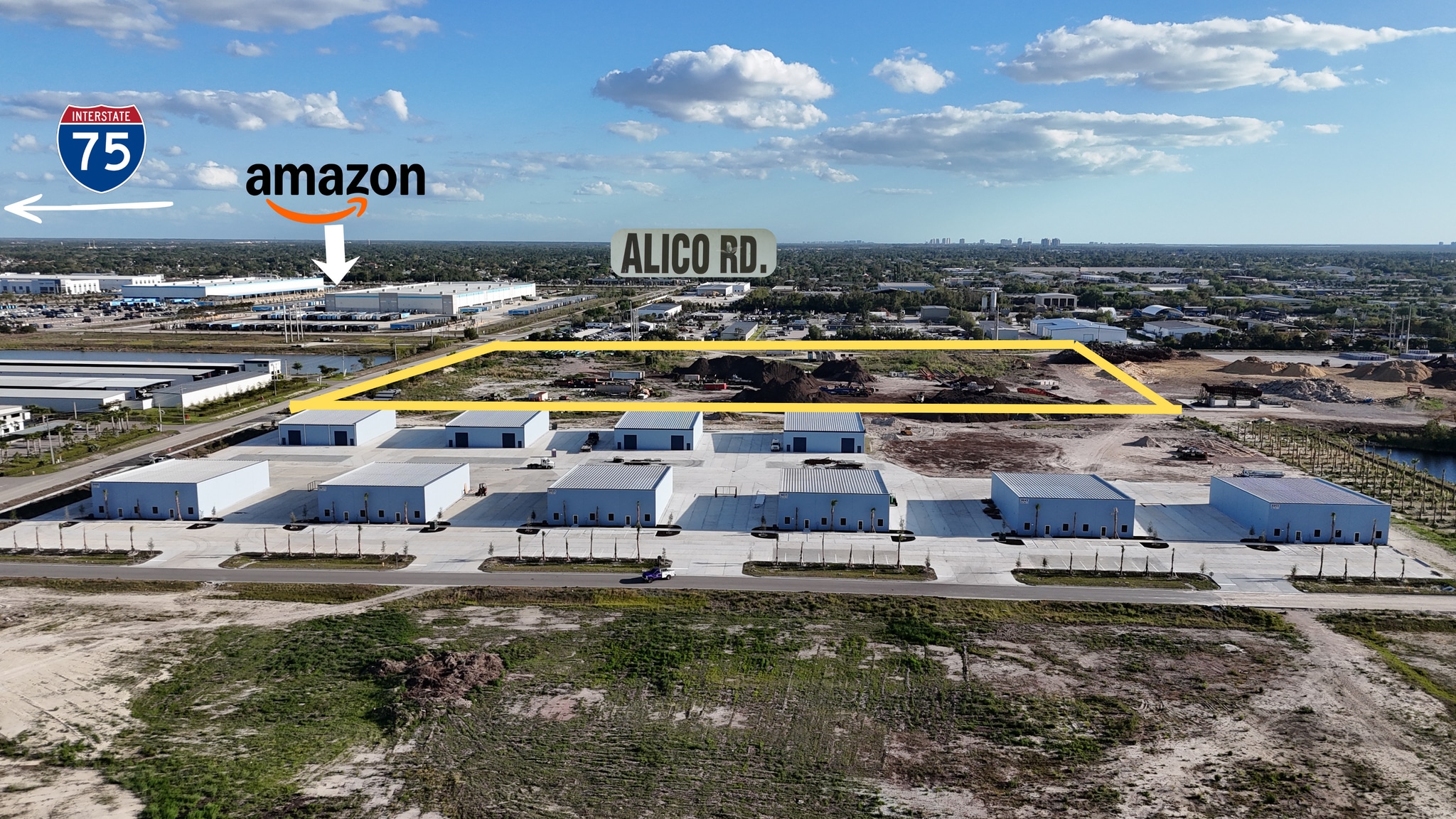 8022 Industrial Drive, Fort Myers, FL à louer Aérien- Image 1 de 3