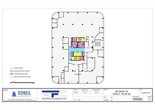 700 Dorval Dr, Oakville, ON for lease Site Plan- Image 1 of 24