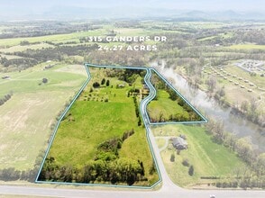 315 Ganders Dr, Luray, VA - Aerial map view