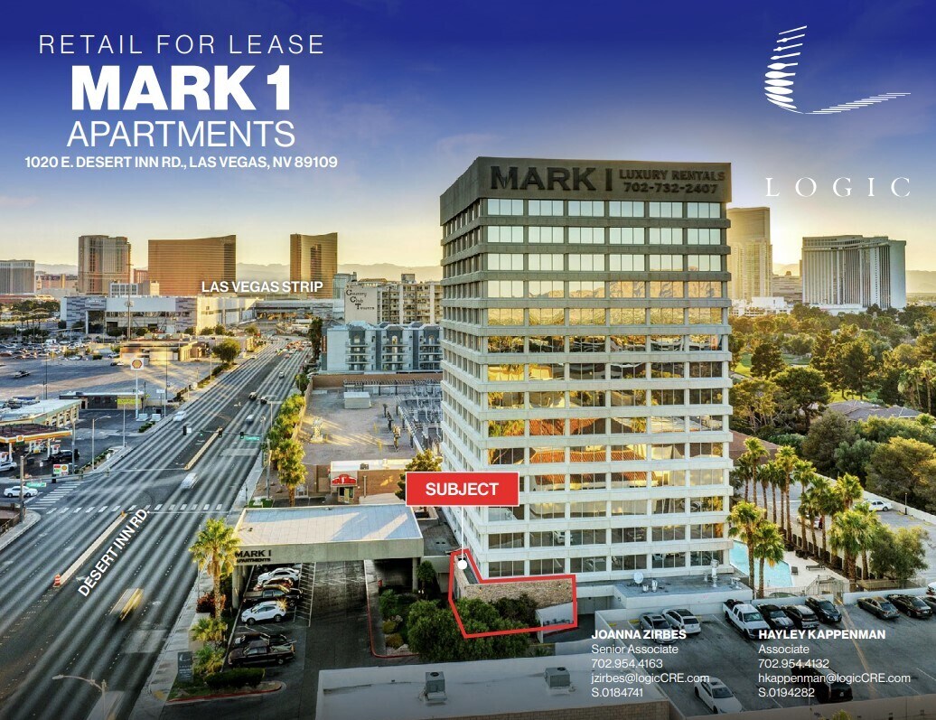 1020 E Desert Inn Rd, Las Vegas, NV à vendre Photo du bâtiment- Image 1 de 1