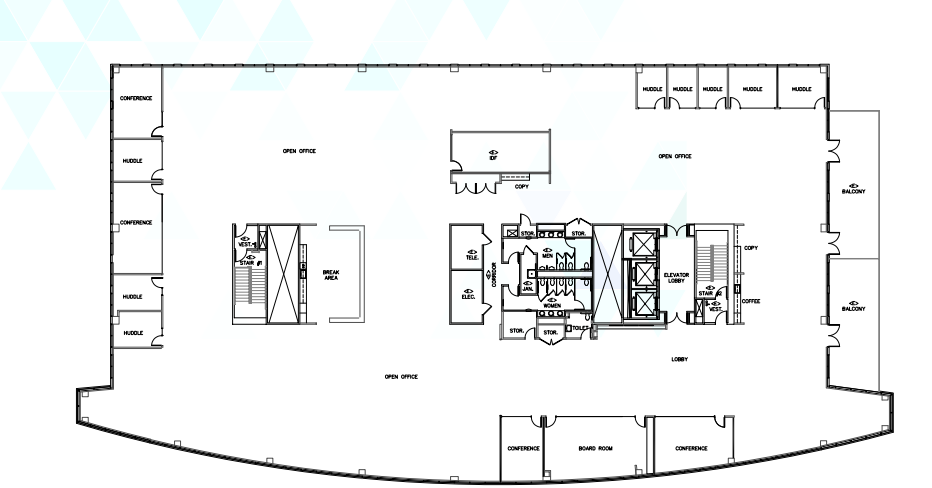 1001-1051 E Hillsdale Blvd, Foster City, CA for lease Floor Plan- Image 1 of 1