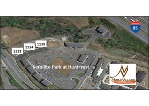 1186 Satellite Blvd, Suwanee, GA - Aérien  Vue de la carte