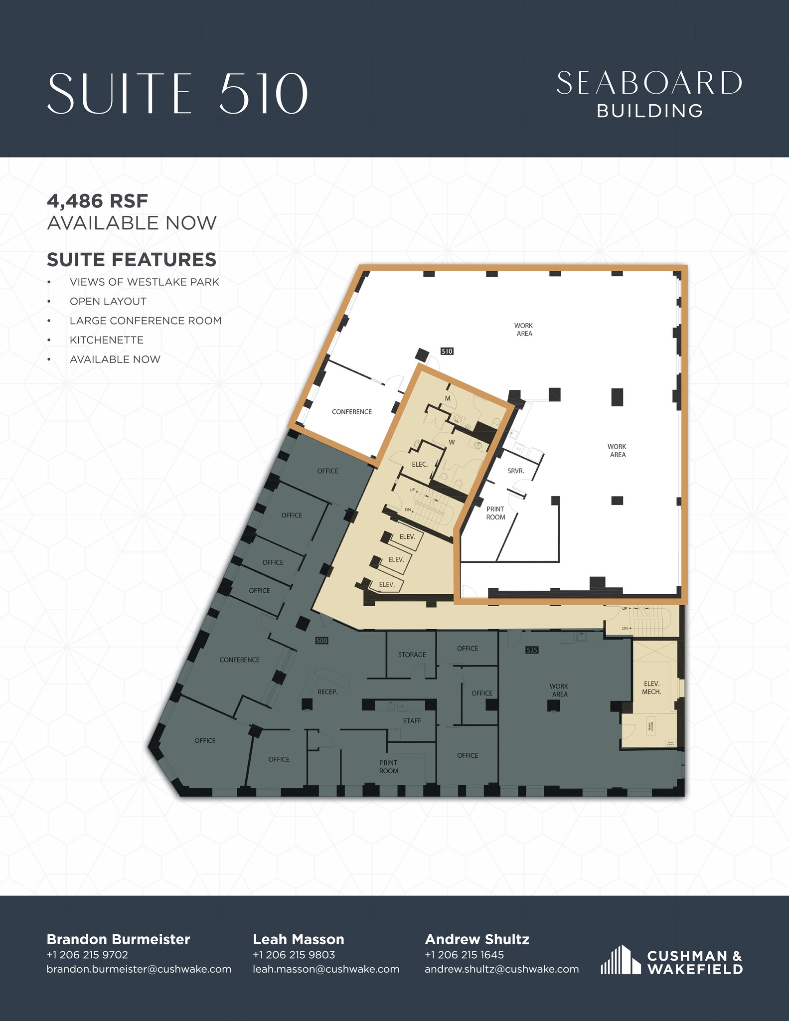 1500-1506 4th Ave, Seattle, WA à louer Plan de site- Image 1 de 1