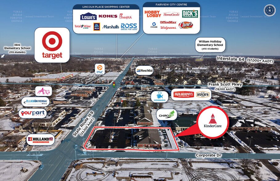 1 Corporate Dr, Swansea, IL for sale - Aerial - Image 2 of 7