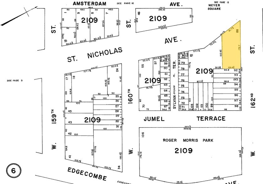 446-458 W 162nd St, New York, NY for lease - Plat Map - Image 2 of 14