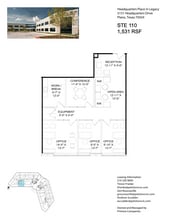 8560 Belleview Dr, Plano, TX for lease Floor Plan- Image 1 of 1