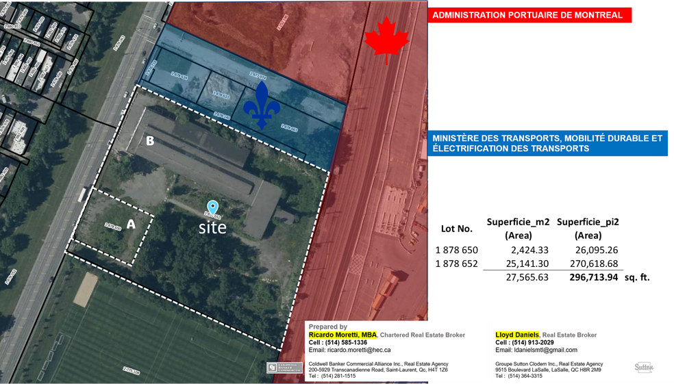 4650 Notre-Dame E, Montréal, QC à vendre - Plan de site - Image 2 de 7