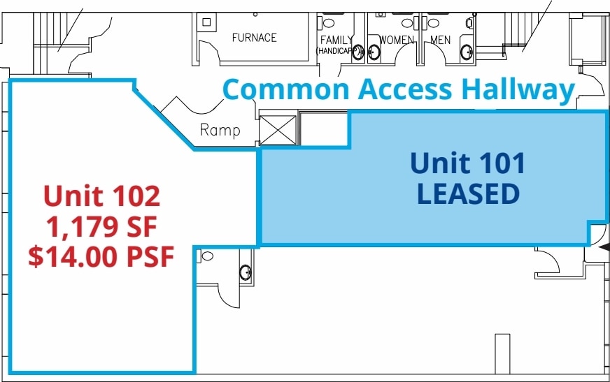 2222 Albert St, Regina, SK à louer - Plan d’étage - Image 2 de 5
