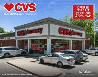 Plus de détails pour 204 Hampton Ave, Pickens, SC - Commerce de détail à vendre