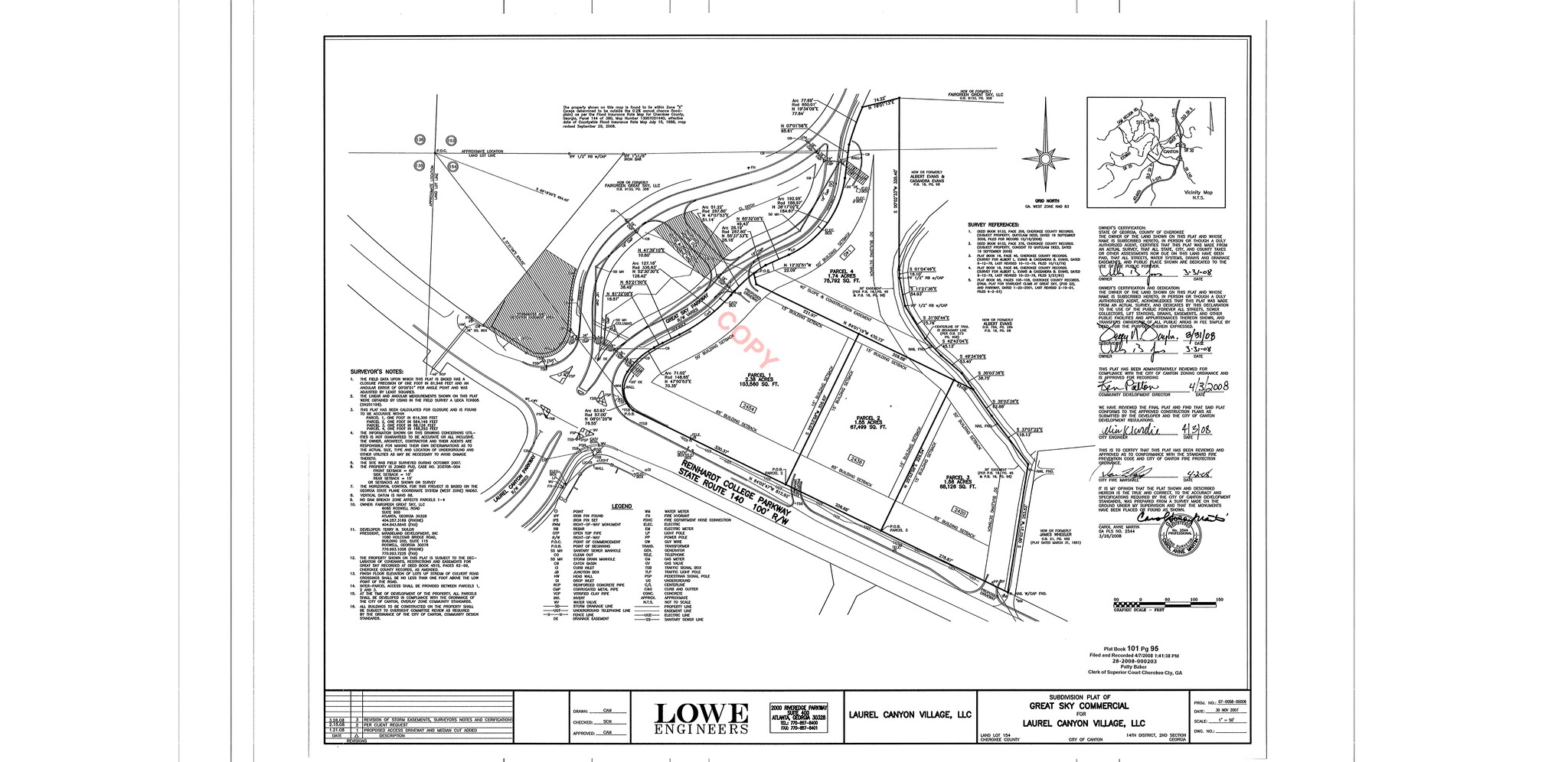 Waleska Rd, Canton, GA for lease Site Plan- Image 1 of 3