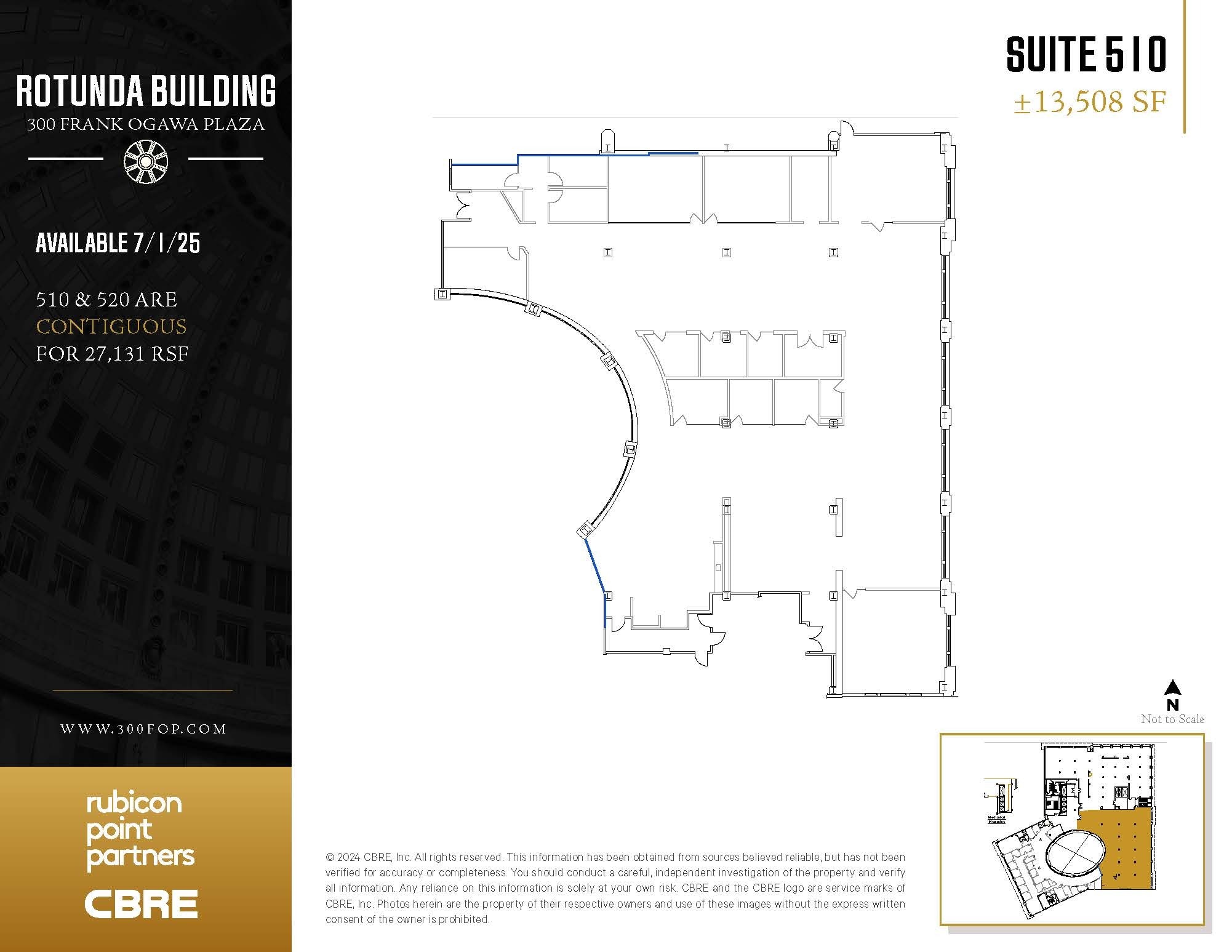 300 Frank H Ogawa Plz, Oakland, CA for lease Floor Plan- Image 1 of 1
