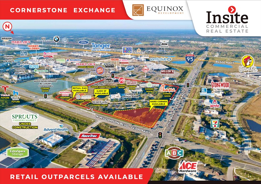 1540 Cornerstone Blvd, Daytona Beach, FL à louer - Aérien - Image 1 de 4