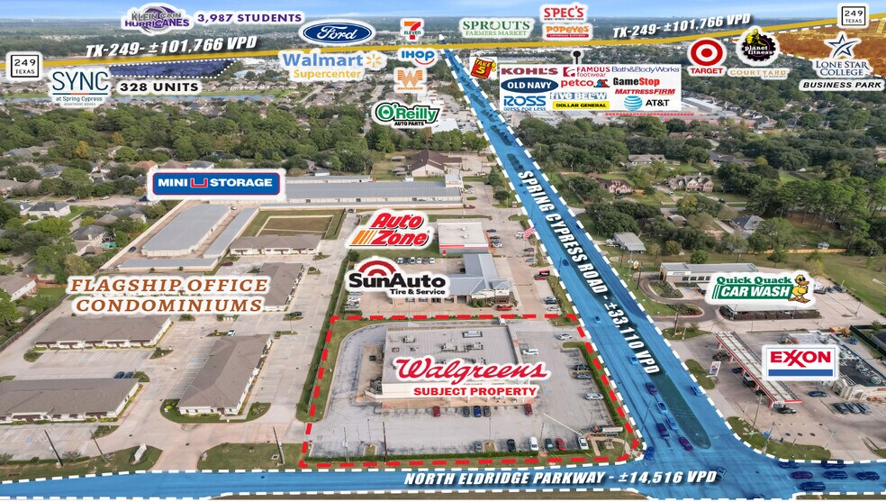 11970 Spring Cypress Rd, Tomball, TX à vendre - Photo du bâtiment - Image 2 de 2