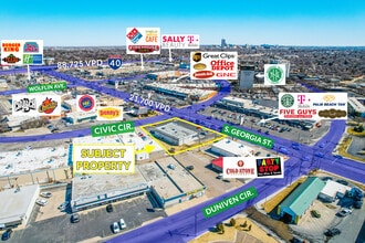 2300 S Georgia, Amarillo, TX - Aerial map view - Image1