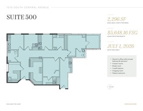 1510 S Central Ave, Glendale, CA for lease Floor Plan- Image 1 of 1