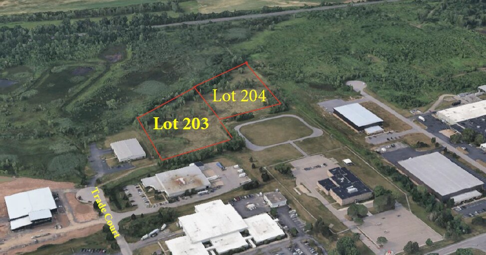 300 Trade Ct, Rochester, NY for sale Aerial- Image 1 of 4