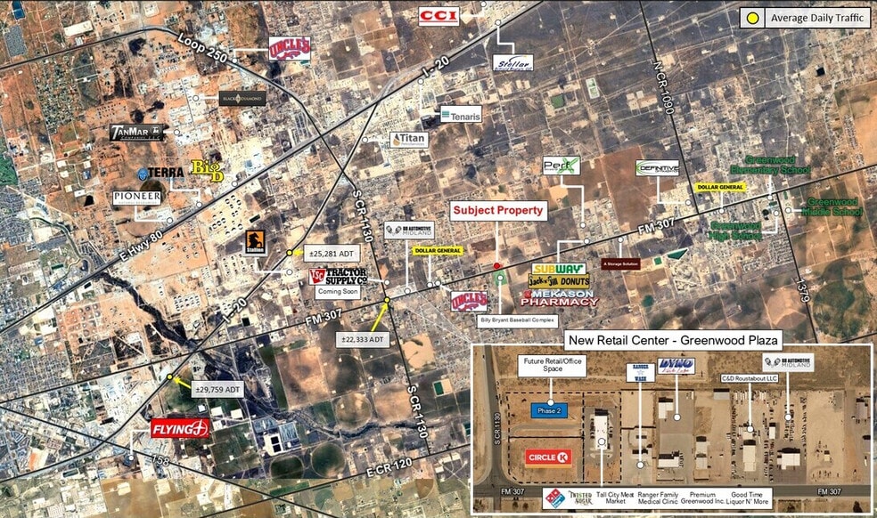 TBD FM 307, Midland, TX for sale - Aerial - Image 2 of 2