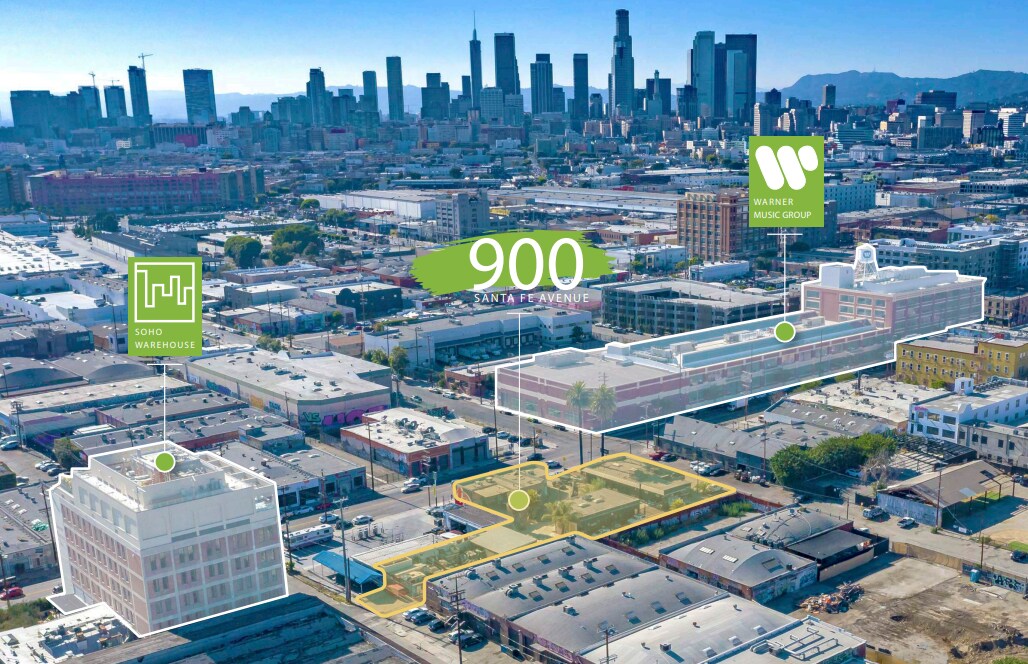 900 S Santa Fe Ave, Los Angeles, CA à vendre Aérien- Image 1 de 2