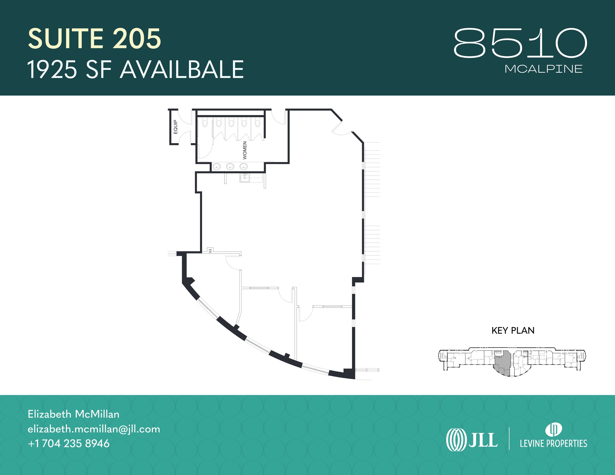 8510 McAlpine Park Dr, Charlotte, NC for lease Site Plan- Image 1 of 2