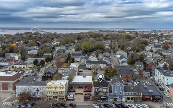 140 Broadway, Newport, RI - aerial  map view