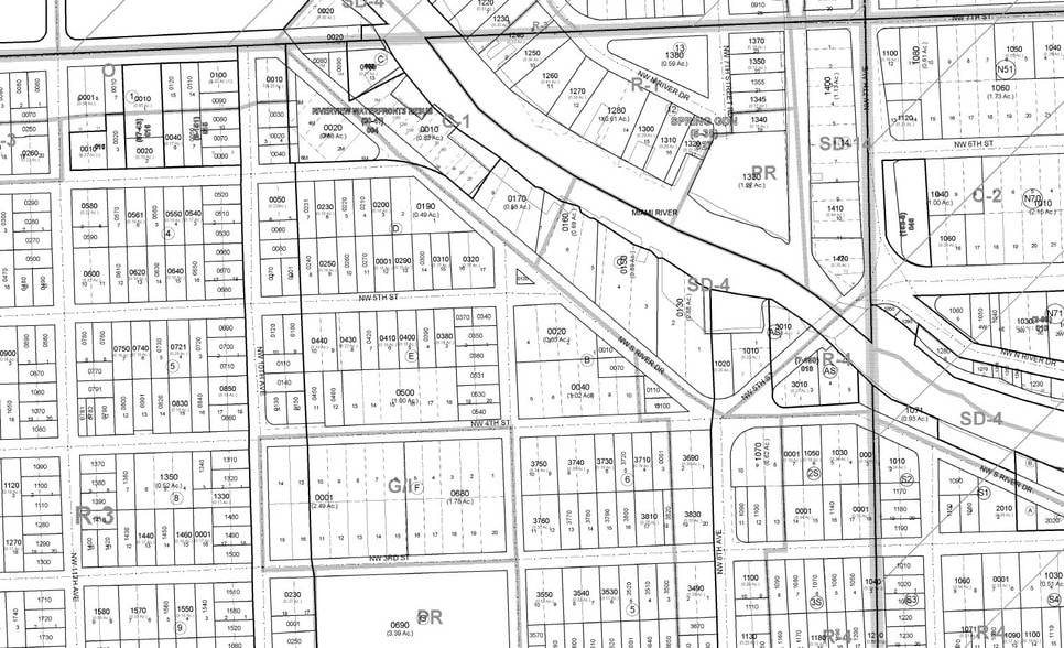 442-490 NW South River Dr, Miami, FL for lease - Plat Map - Image 3 of 25