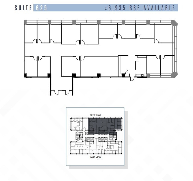 1 Kaiser Plz, Oakland, CA à louer Plan d’étage- Image 1 de 1