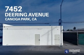 Plus de détails pour 7452 Deering Ave, Canoga Park, CA - Industriel à louer