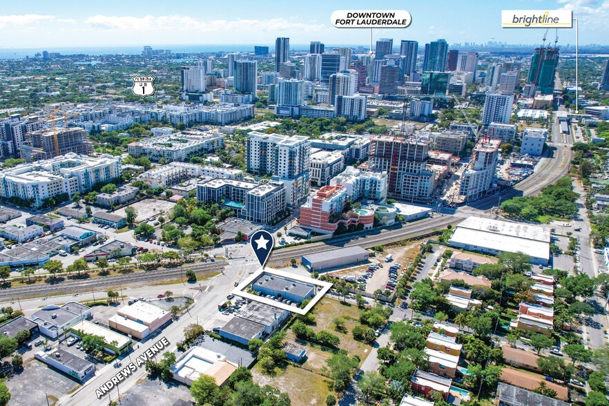 701-705 N Andrews Ave, Fort Lauderdale, FL for sale - Aerial - Image 1 of 17