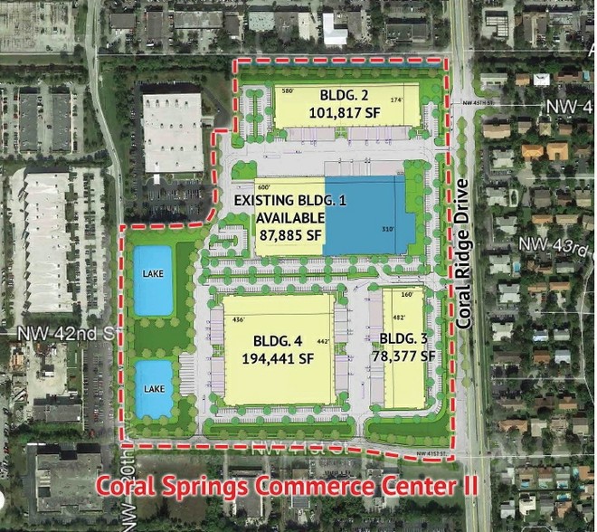 4270 Coral Ridge Dr, Coral Springs, FL à vendre - Plan de site - Image 1 de 1