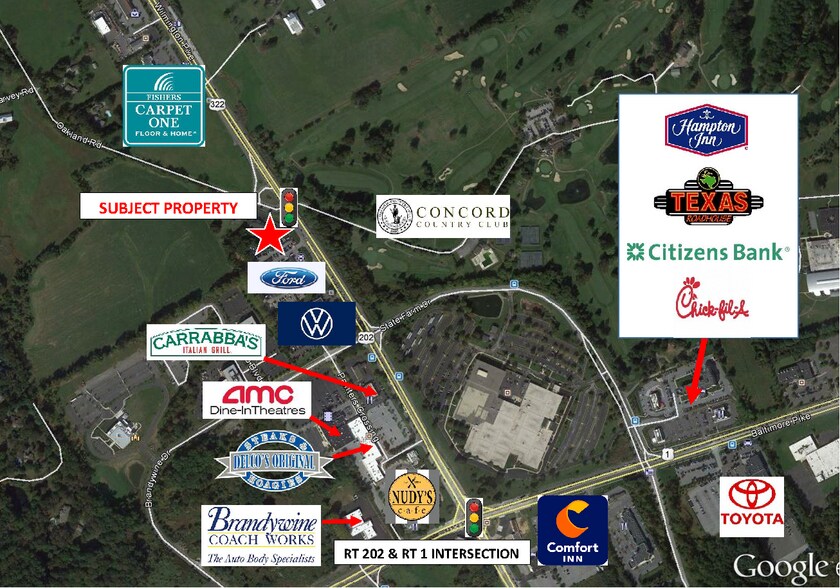 286-288 Oakland Rd, West Chester, PA à louer - Photo du bâtiment - Image 3 de 5