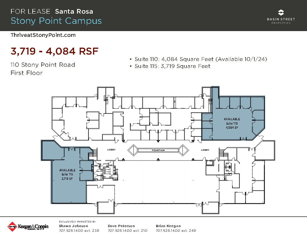 100 Stony Point Rd, Santa Rosa, CA for lease Floor Plan- Image 1 of 1