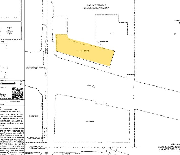 19001 N Scottsdale Rd, Scottsdale, AZ à louer - Plan cadastral - Image 2 de 14