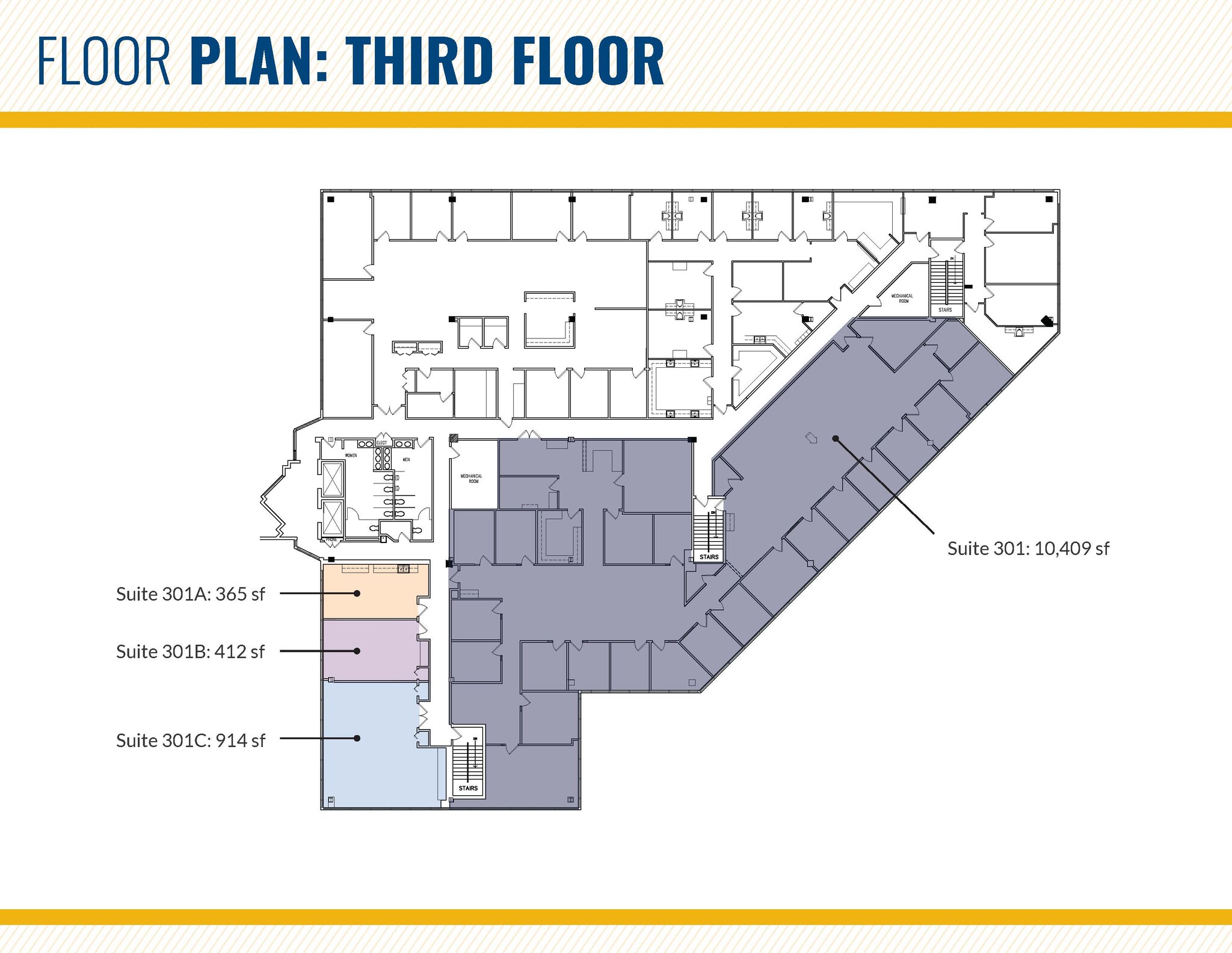 110 West Rd, Towson, MD à louer Plan d’étage- Image 1 de 1