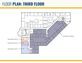 110 West Rd, Towson, MD à louer Plan d’étage- Image 1 de 1